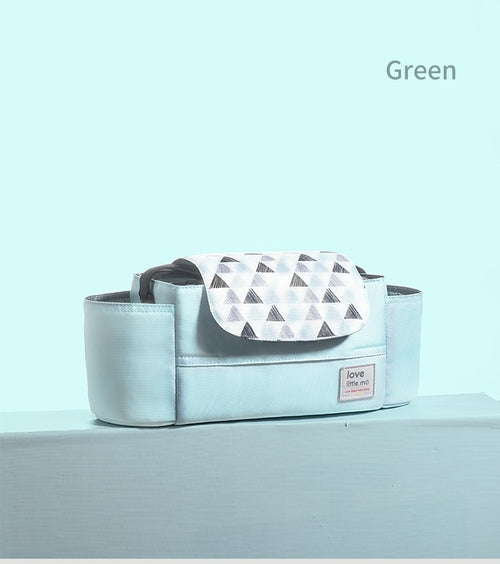 Kinderwagen organizer met veel opbergruimte