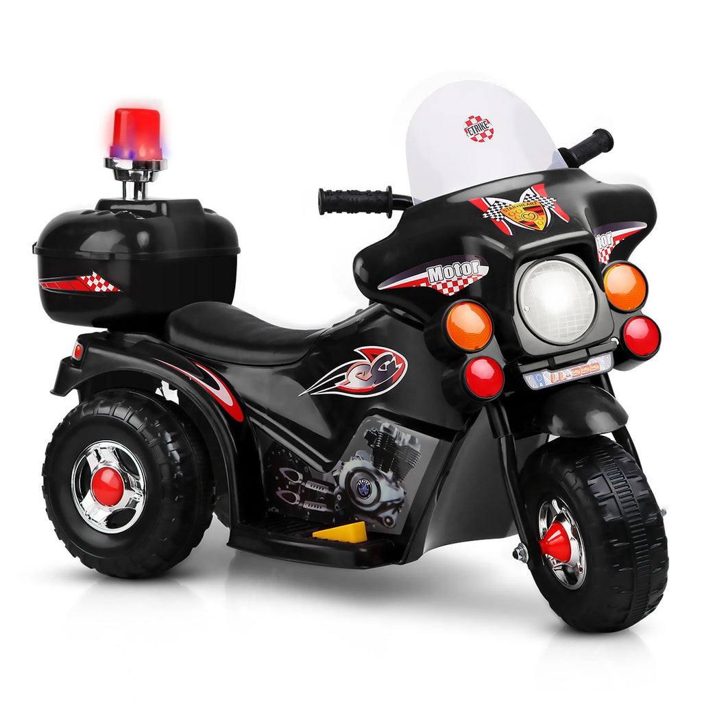 Rigo Kids Elektrische Politie Motorfiets – 6V Accu