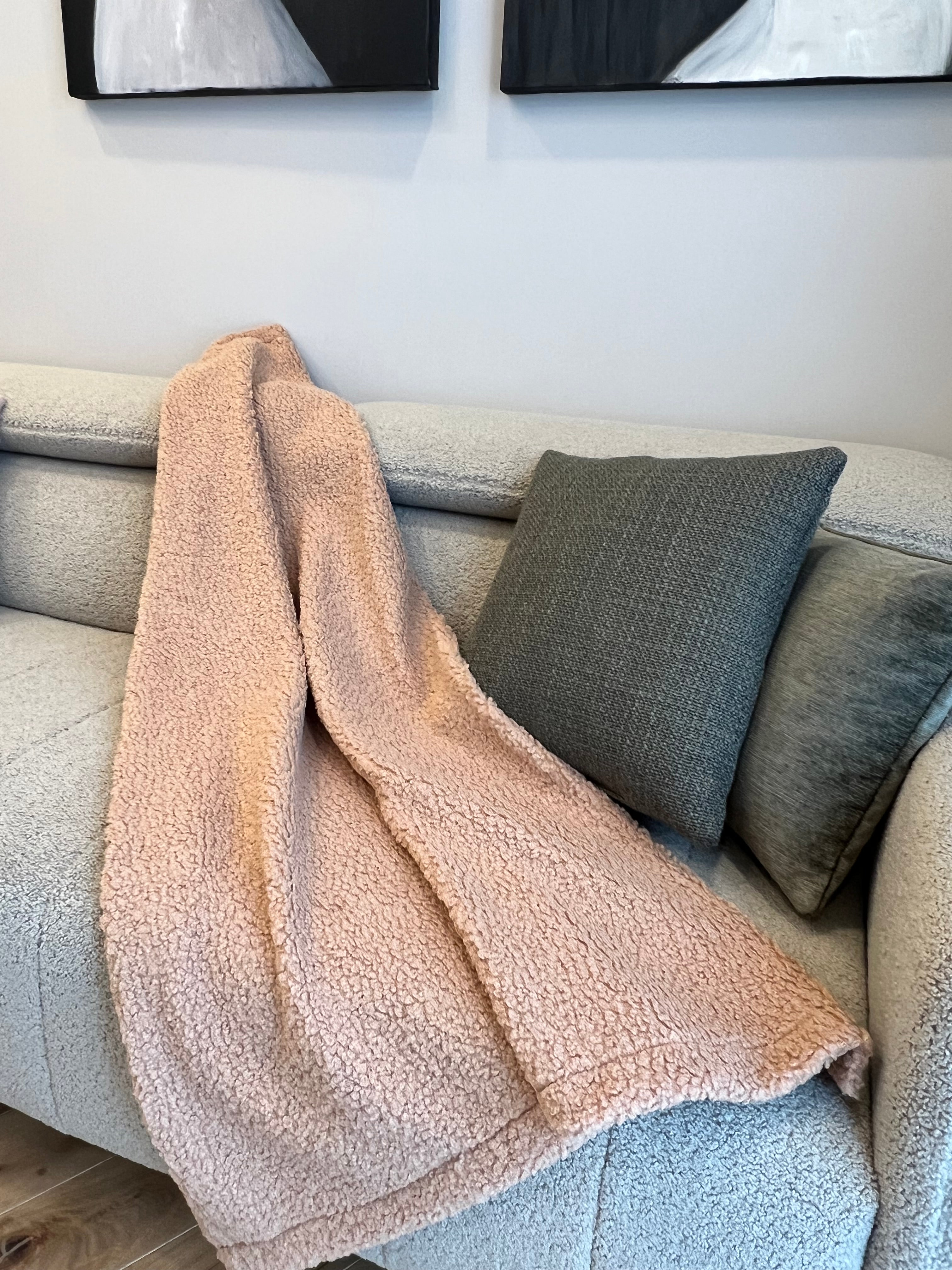 Teddy’ Bedspreien en Deken – Crème