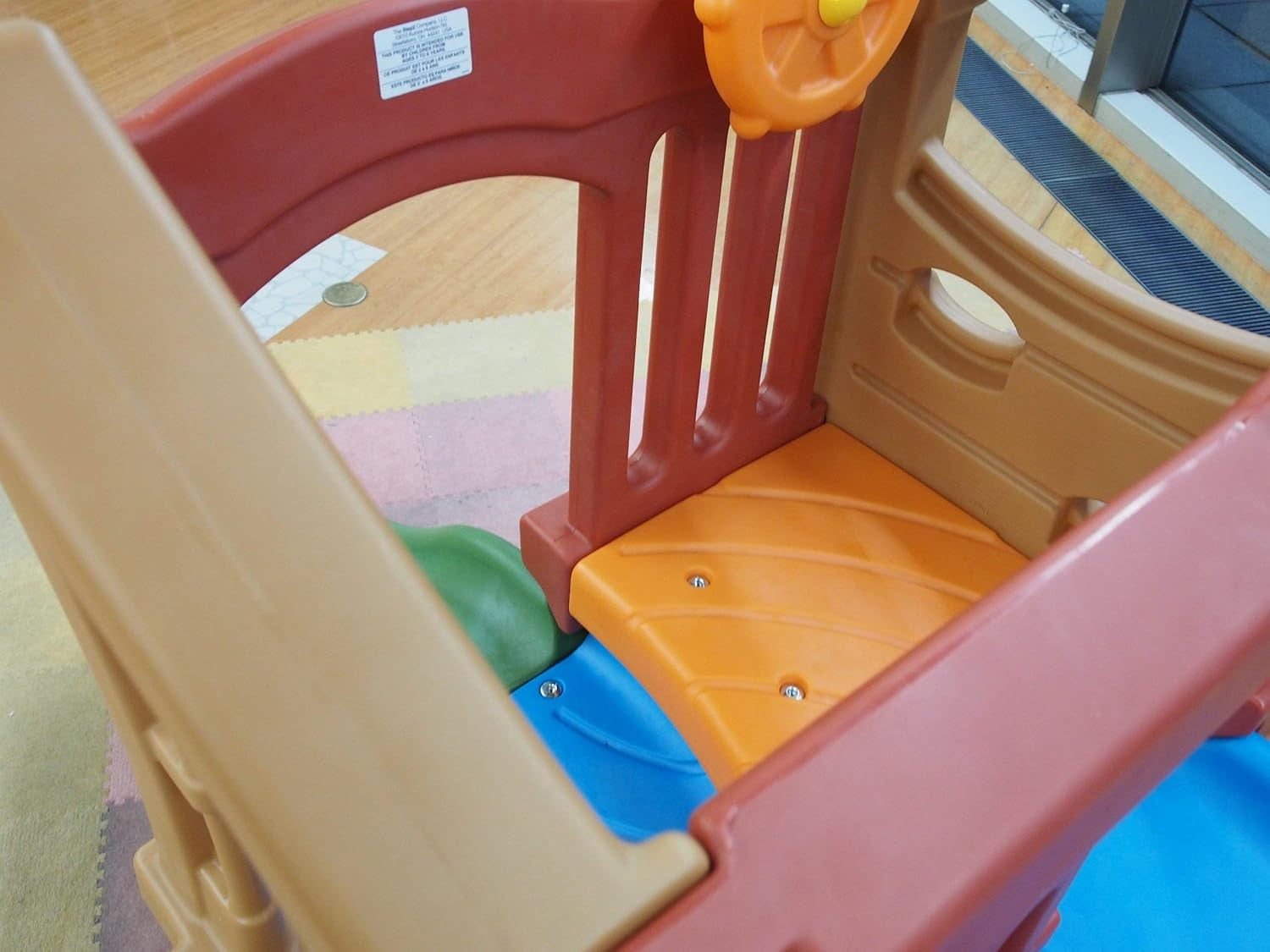 Dubbele Glijbaan Klimtoestel – Buitenspeelset voor Kinderen – Voor in de tuin of kinderdagverblijf